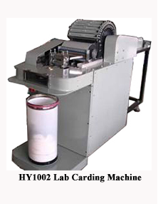 HY1002 laboratory carding machine